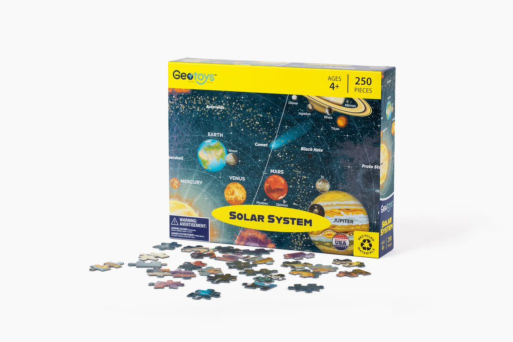 250 Piece Solar System Puzzle | Lowell Observatory – StarrySkiesShop