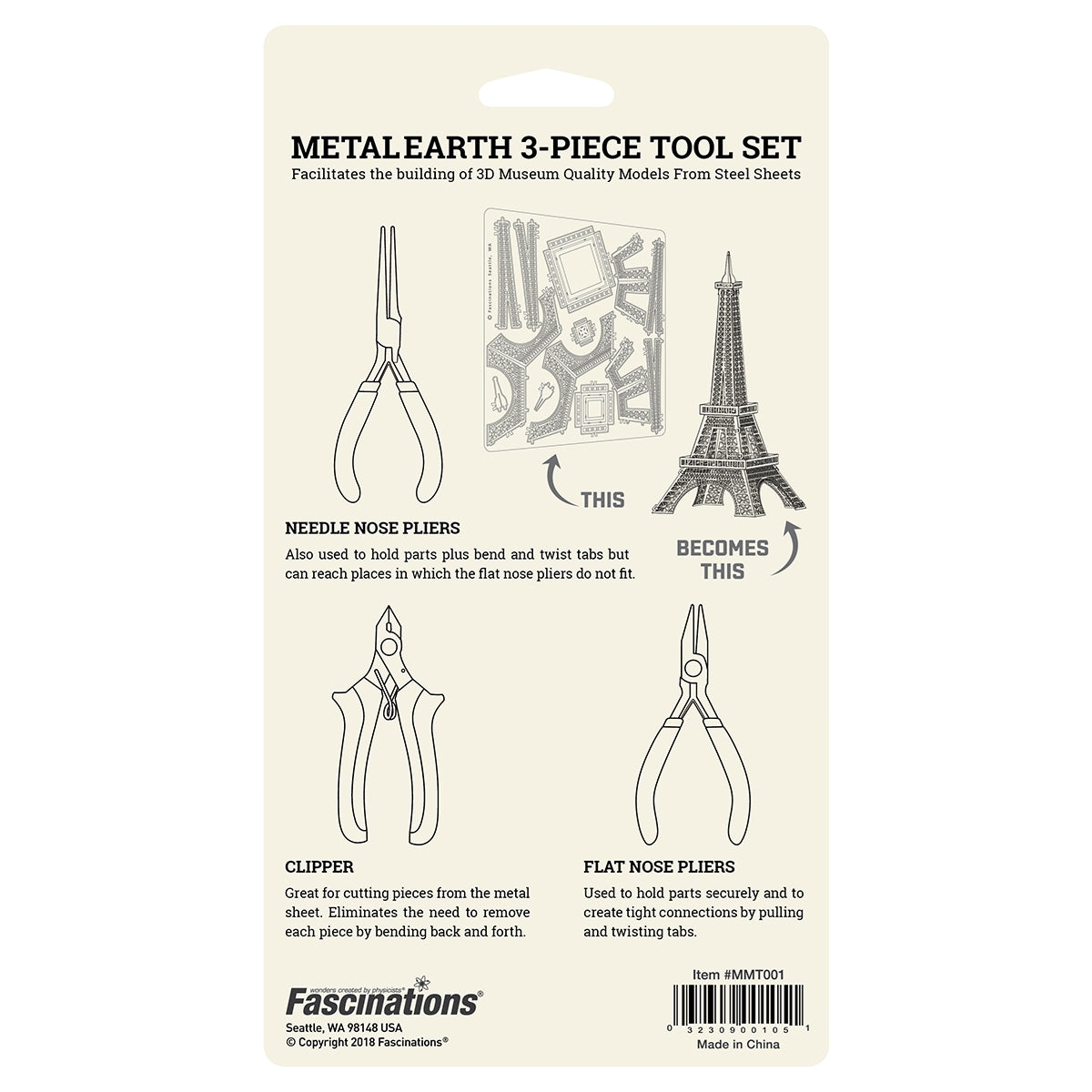 Metal Earth - 3-Piece Tool Kit