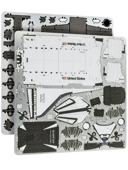 Metal Earth - Space Shuttle Atlantis 3D Model Kit