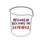 Women Belong in Science Sticker