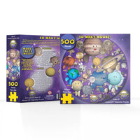 500 Piece Celestial Buddies: So Many Moons! Puzzle