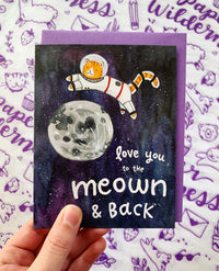 Card - Love You To The Meown & Back