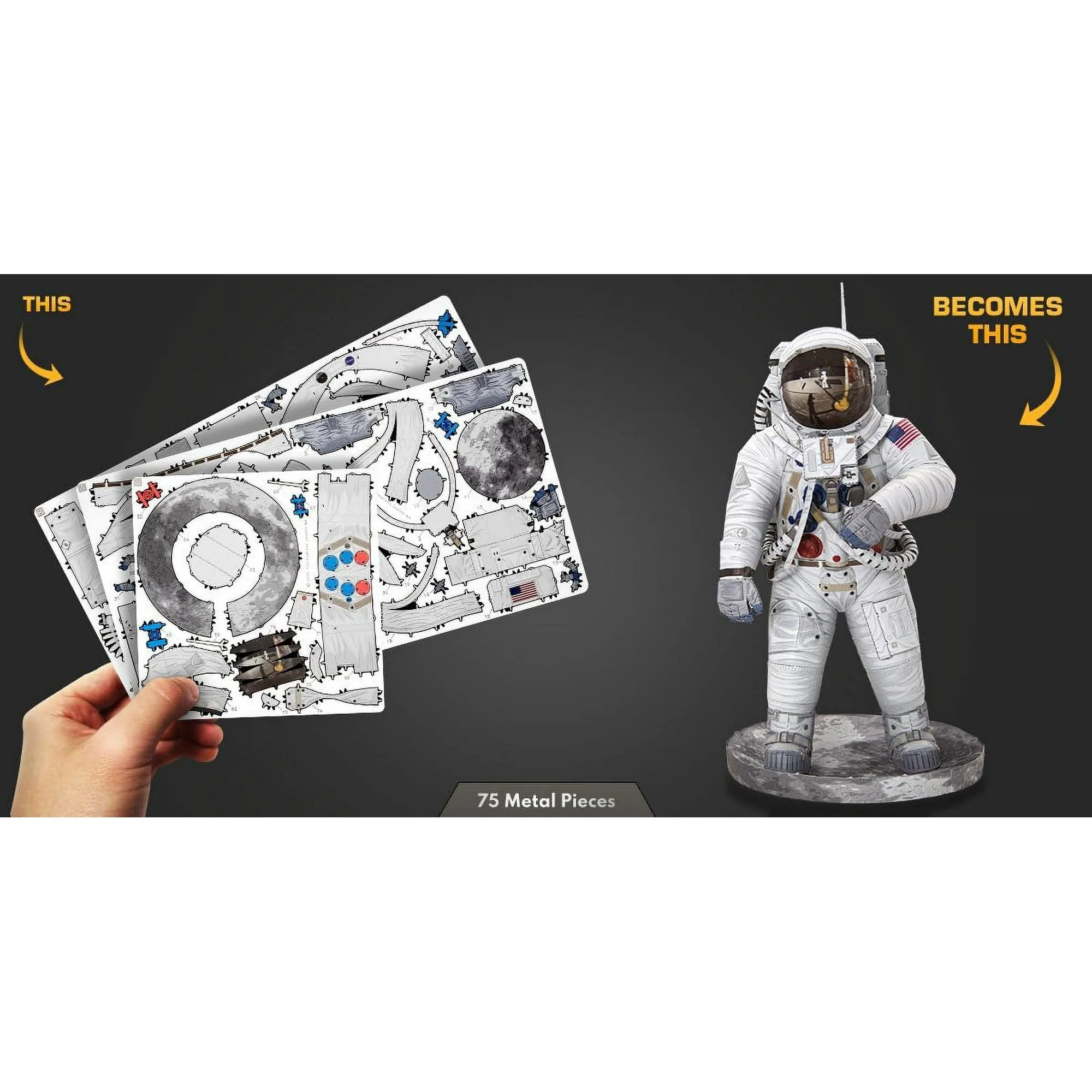 Metal Earth - Apollo 11 Astronaut 3D Model Kit