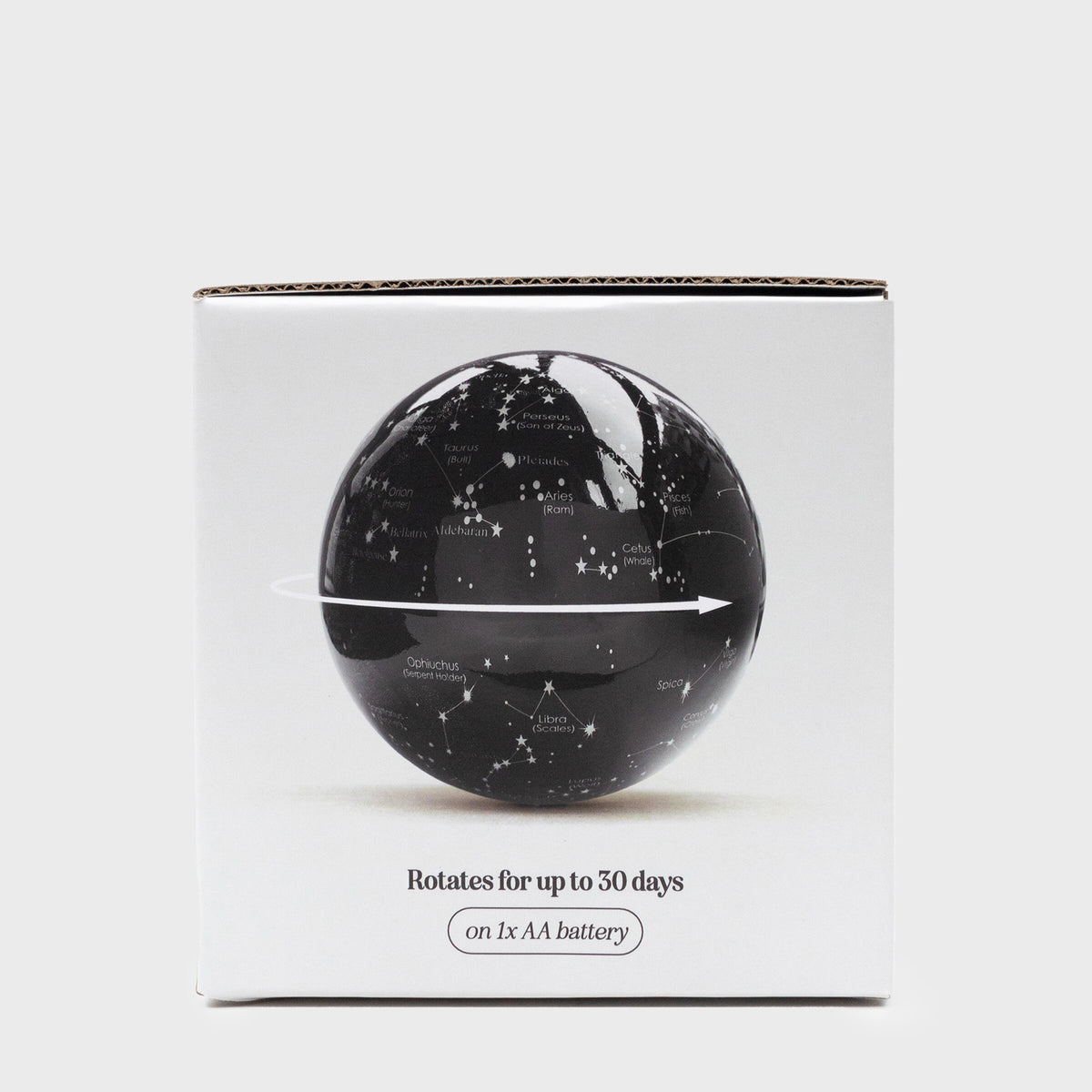 Revolving Globe: Night Sky