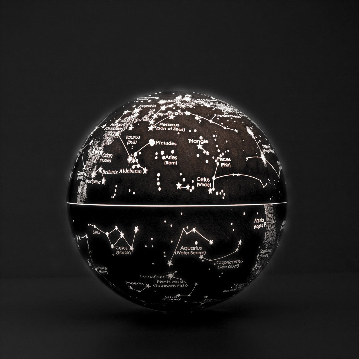 Revolving Globe: Night Sky