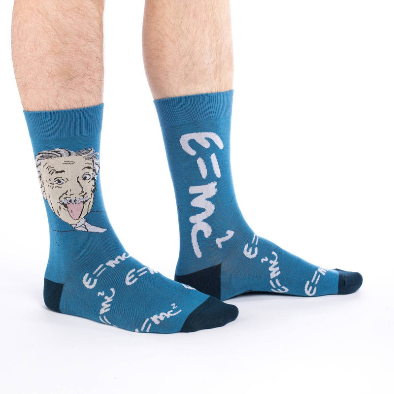 Einstein Mens Sock