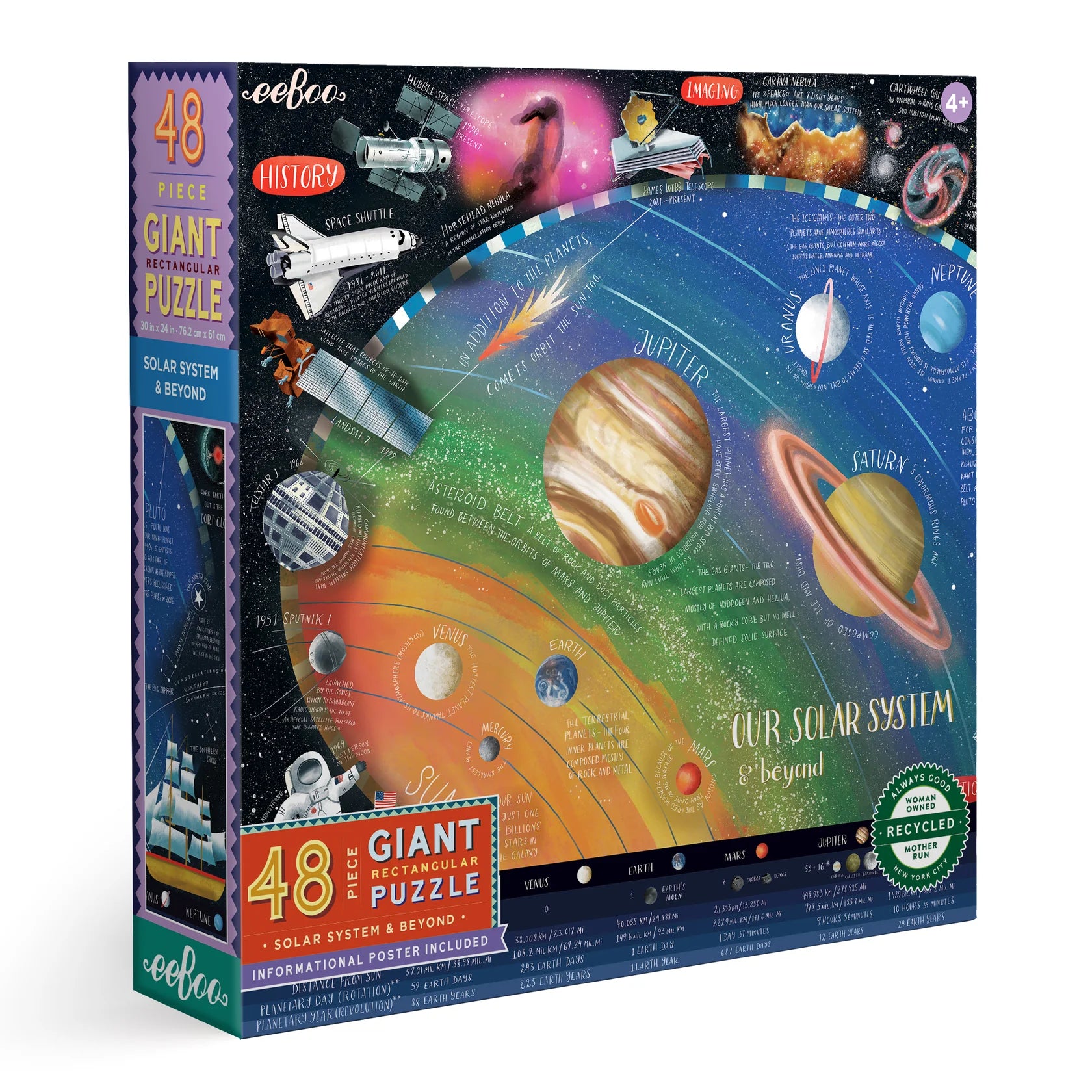 DISC - 48 Piece Solar System & Beyond Puzzle