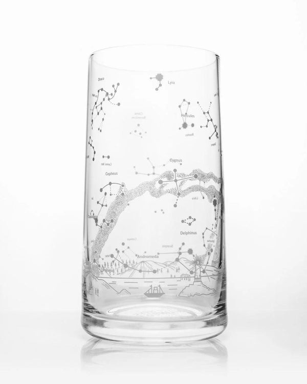 Night Sky 18oz Drinking Glass