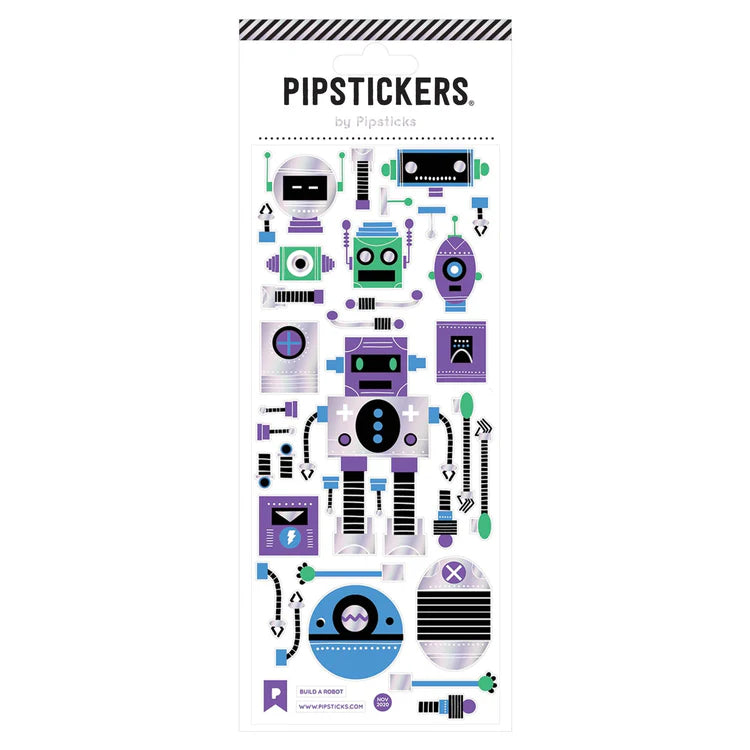 Build A Robot Sticker Set