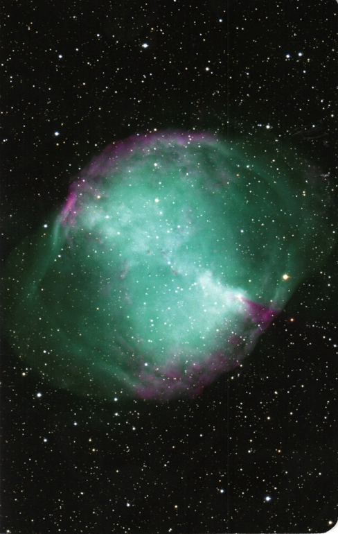 Dumbbell Nebula Mini Notebook