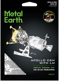 Metal Earth - Apollo CSM with Lunar Module 3D Model Kit