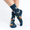 Space Cat Womens Sock