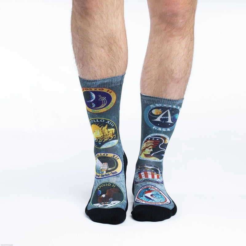 Apollo Mission Patches Socks