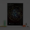 Glow in the Dark Star Map