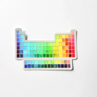 Periodic Table Holographic Sticker