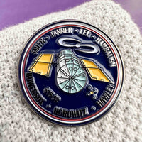 Hubble Telescope Enamel Pin