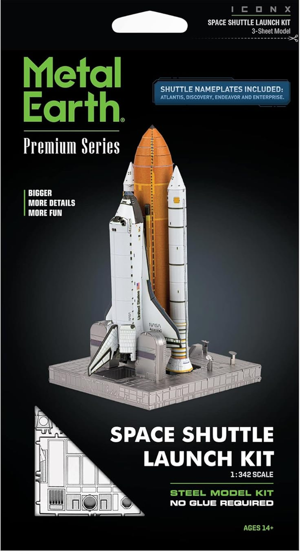 Metal Earth - Space Shuttle Launch 3D Model Kit