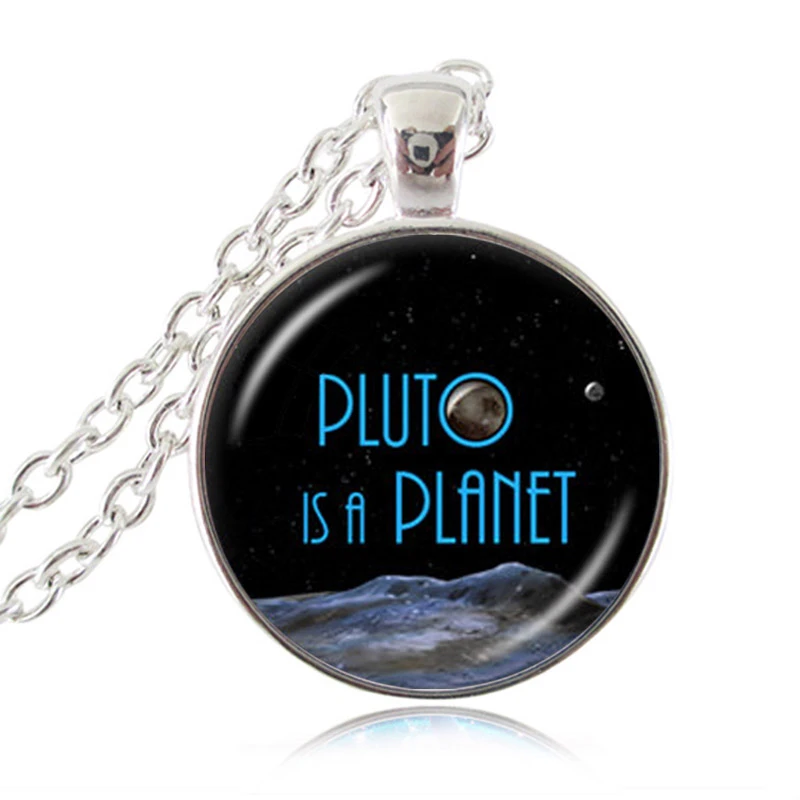 Pluto is Planet Necklace