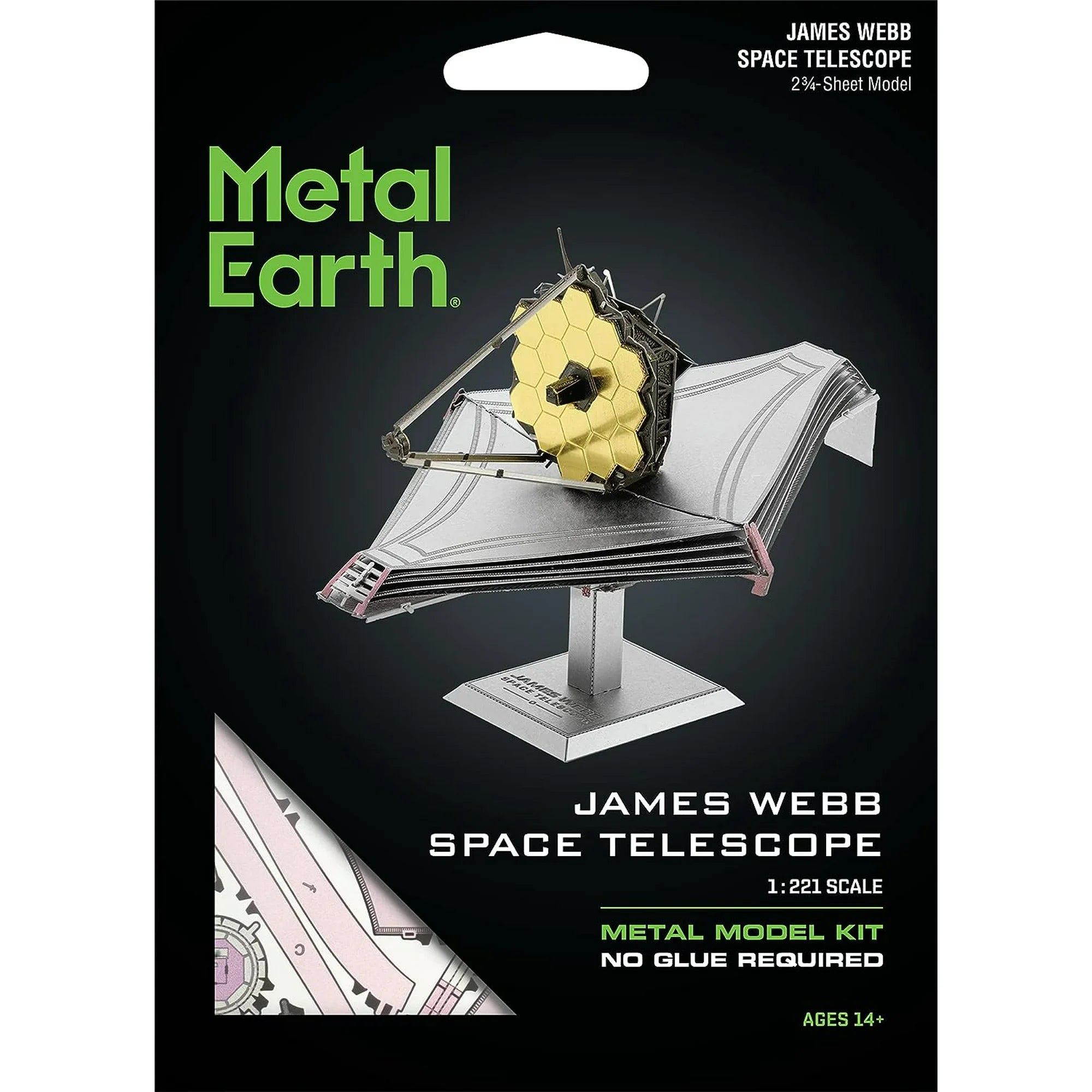 Metal Earth - James Webb Telescope 3D Model Kit