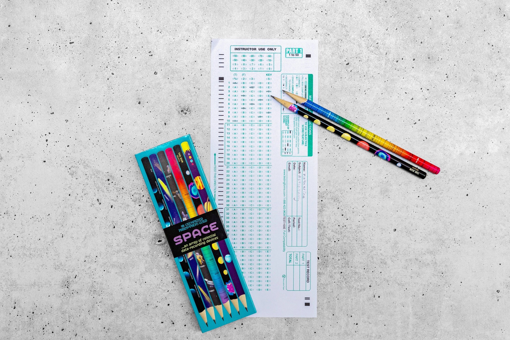 Space Pencil Set