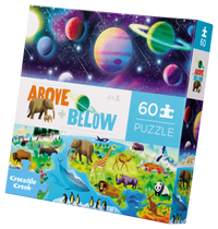 48 Piece Above + Below Earth and Space Puzzle
