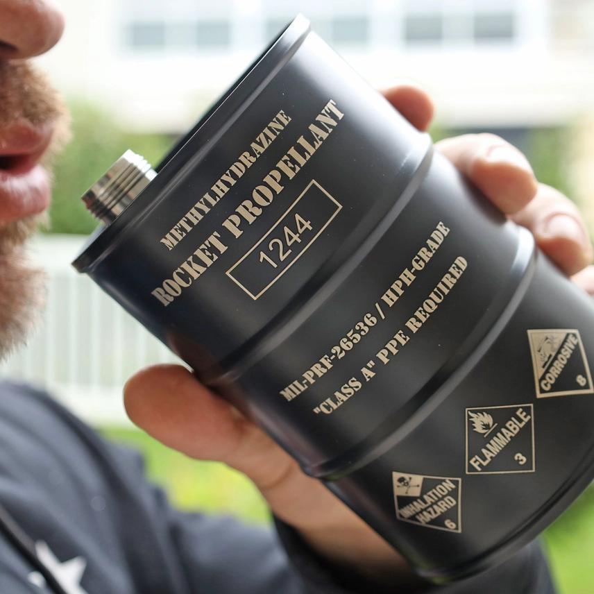 The Rocket Propellant 25oz Flask