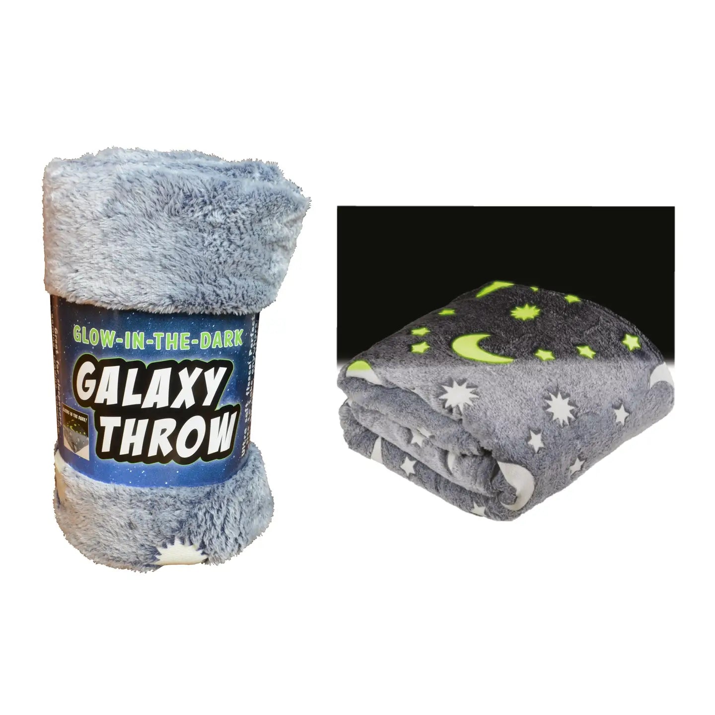 Galaxy Glow in the Dark Blanket