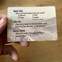 Mars Collective Trivia and Conversation Starter Card Deck