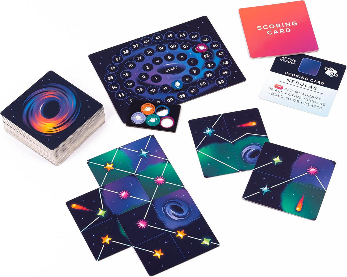 Outer Space Galaxy-Building Card Game