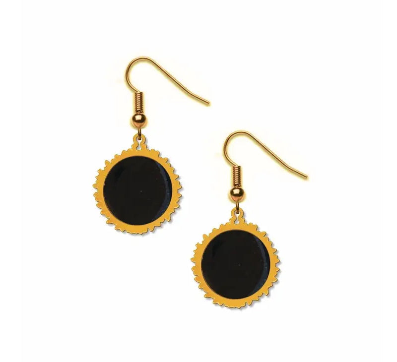 Solar Eclipse Earrings