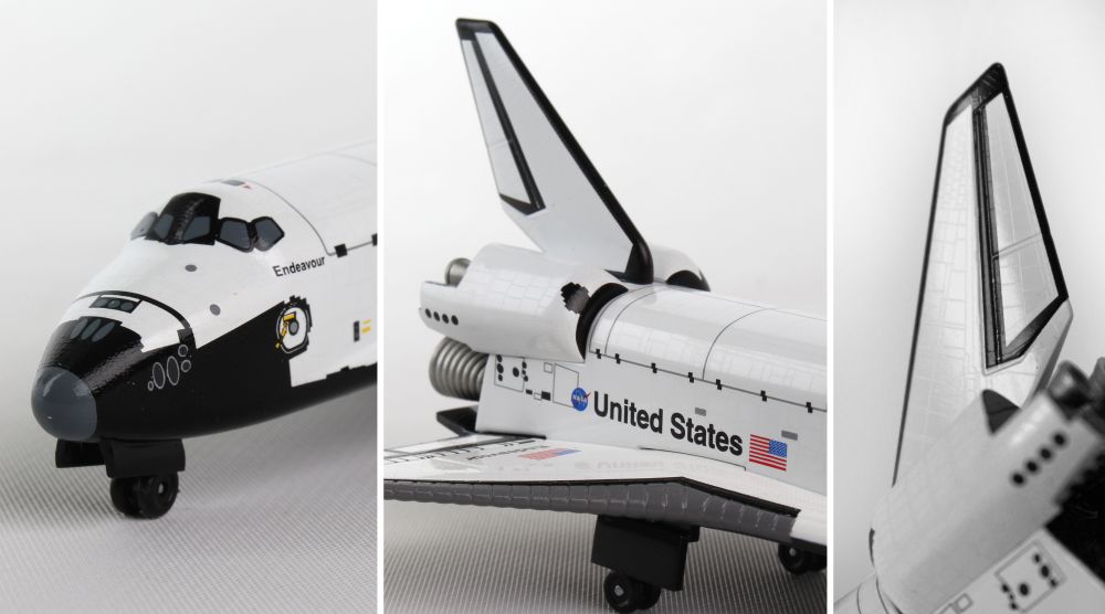 Space Shuttle Endeavour 1:300 Die-Cast Model