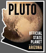 AZ Planet Pluto Sticker