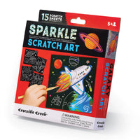 Galaxy Sparkle Scratch Art