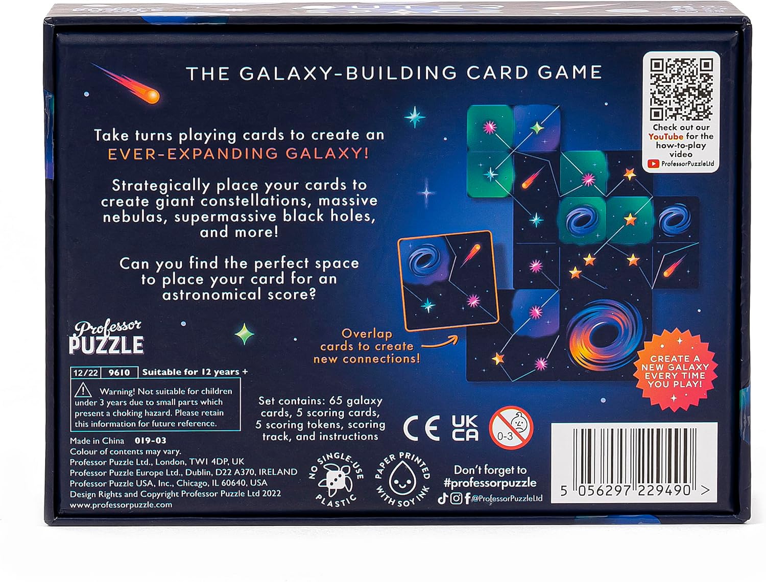 Outer Space Galaxy-Building Card Game