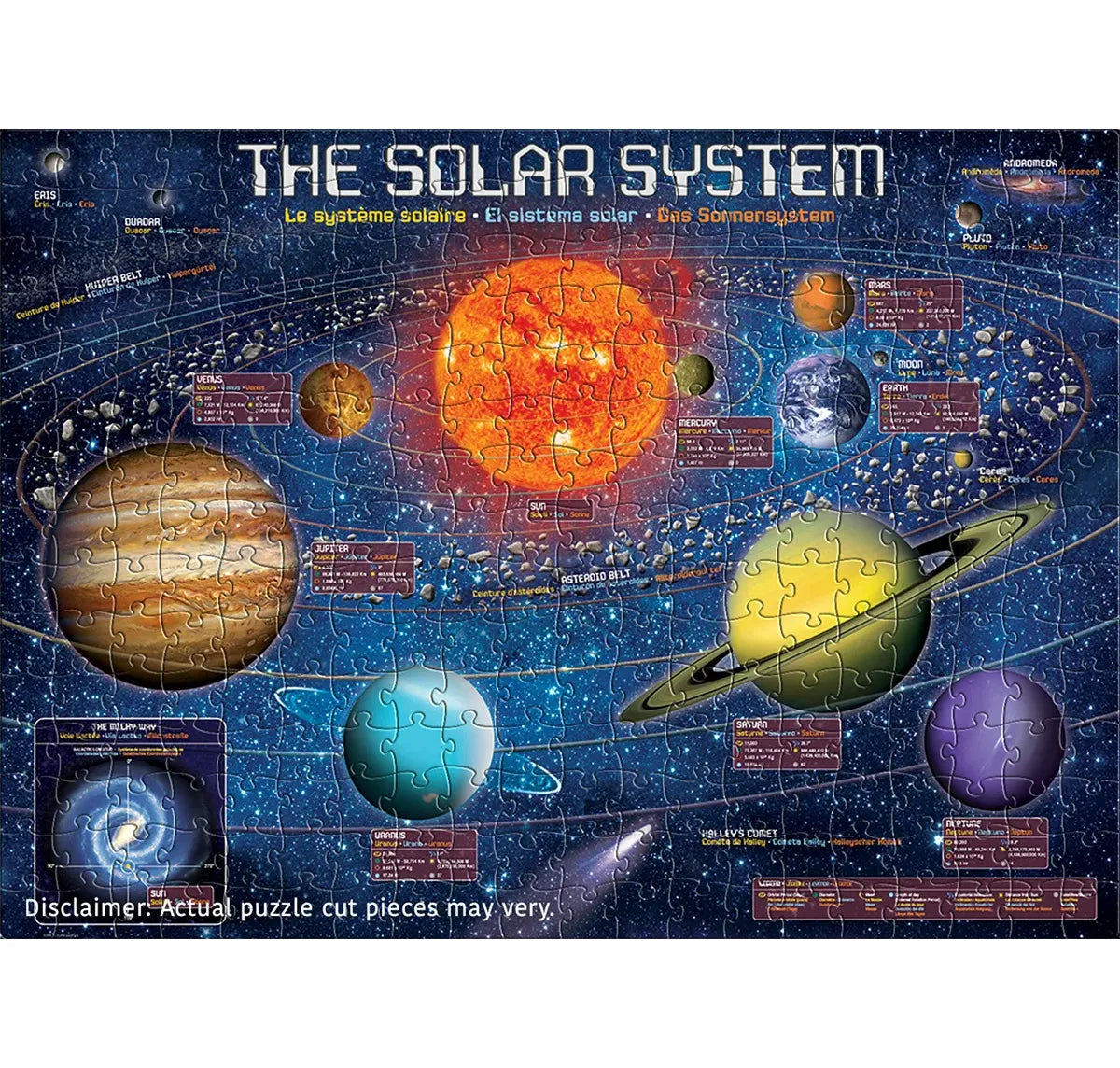 300 Piece The Solar System Puzzle