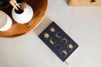Moon Phases Cloth Journal