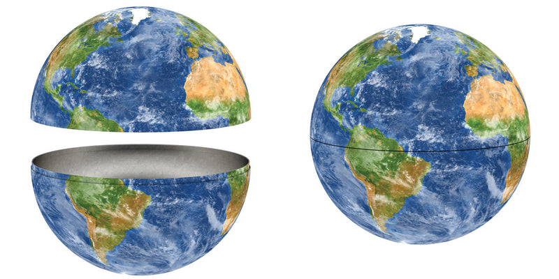 550 Piece Planet Earth Puzzle Tin