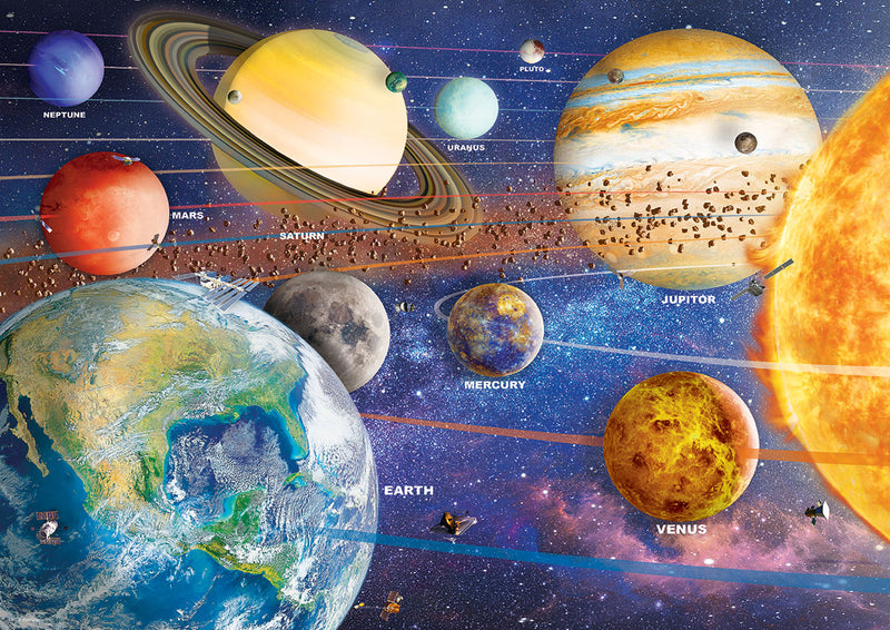 550 Piece Planet Earth Puzzle Tin