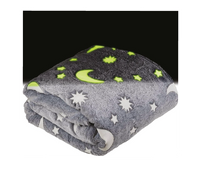 Galaxy Glow in the Dark Blanket
