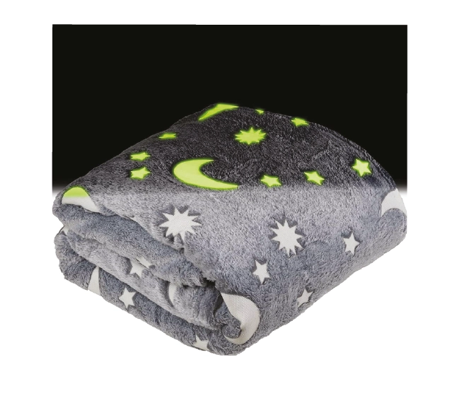 Galaxy Glow in the Dark Blanket