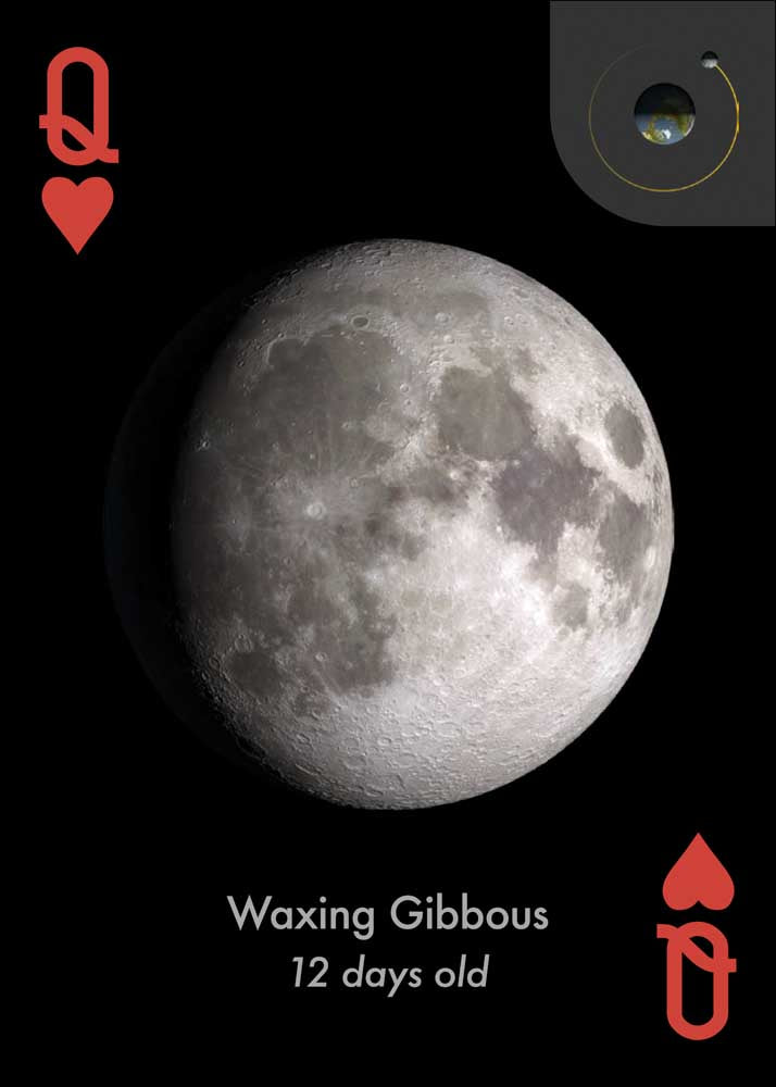 Moon Playing Cards