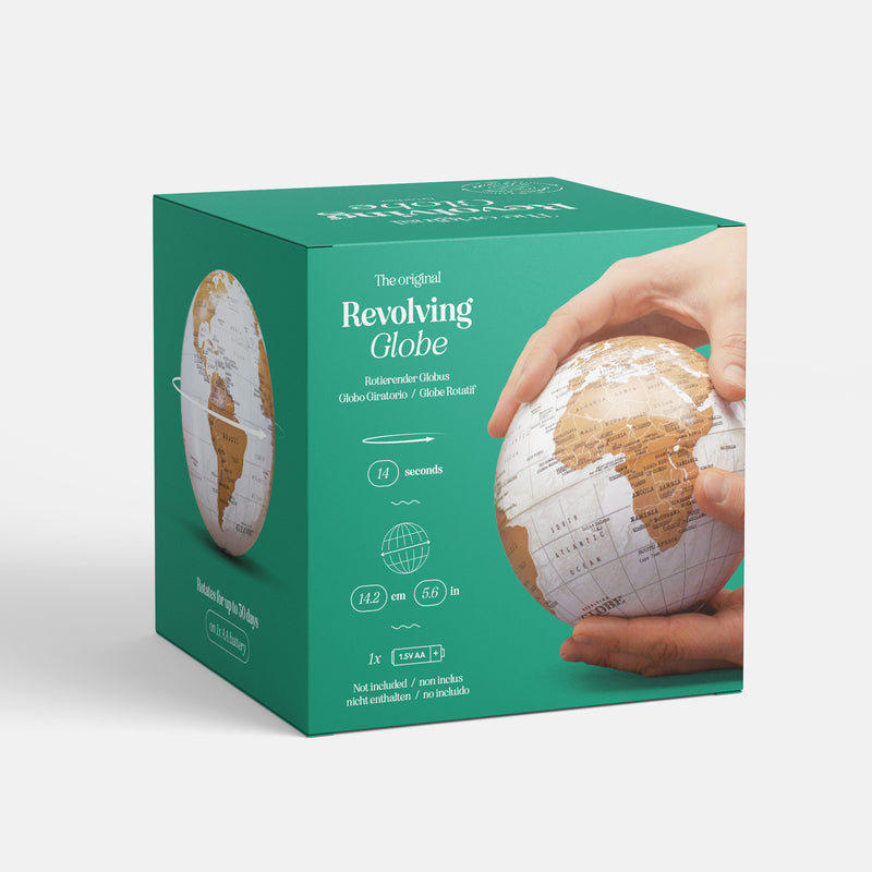 Revolving Globe: World Map