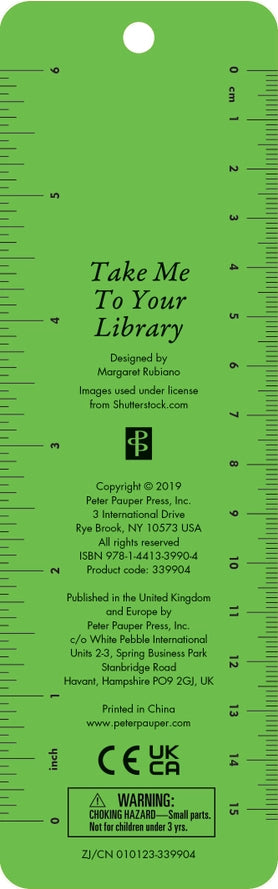 Take Me To Your Library Bookmark