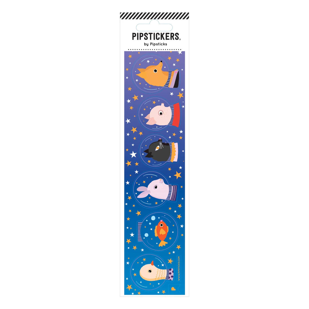 Astro Animals Stars Sticker Set