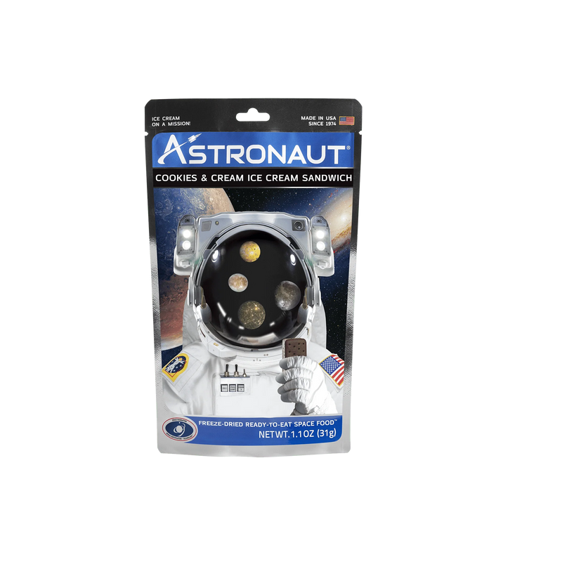 Astronaut Ice Cream - Cookies and Cream