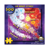 500 Piece Celestial Buddies: So Many Stars! Puzzle