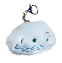 Cumulus Cloud Keychain