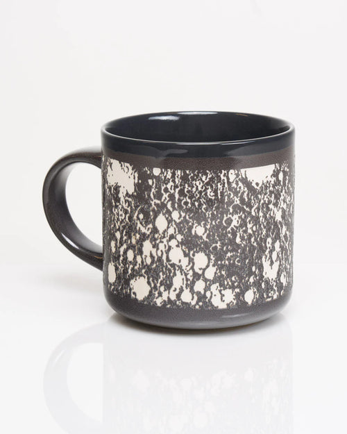 DISC - Lunar Surface Hand Carved 15oz Mug