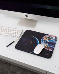 Day & Night On Earth Mouse Pad