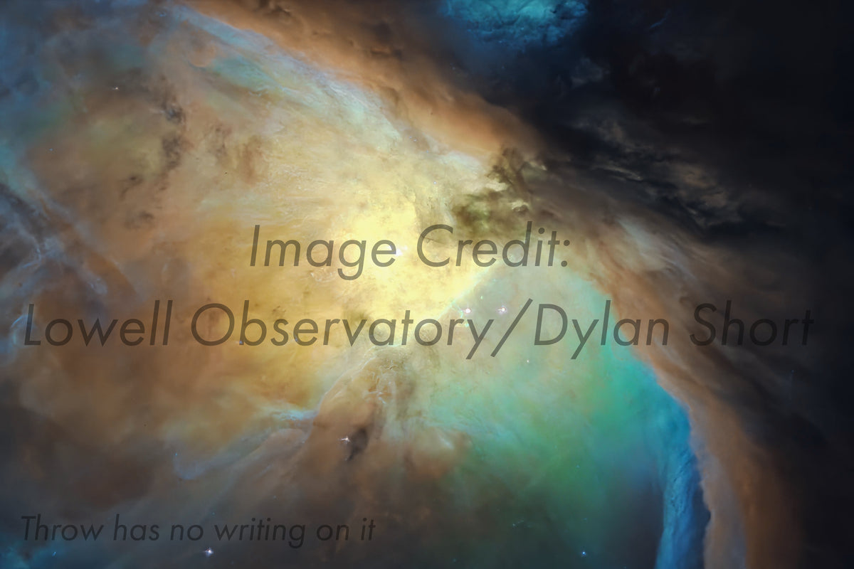 Orion Nebula Throw Blanket